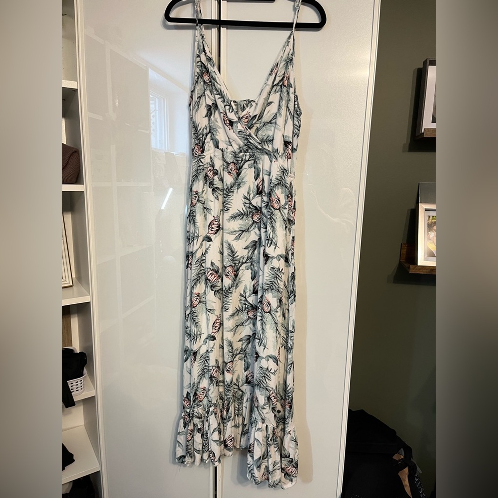 Floral Print Maxi Dress